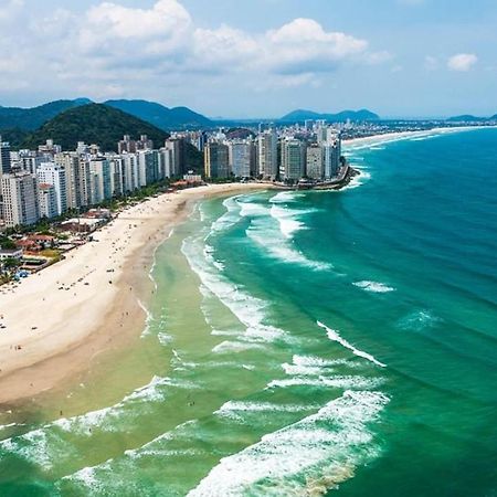 Ao Som Do Mar - 15 Metros Da Praia Guaruja Bagian luar foto